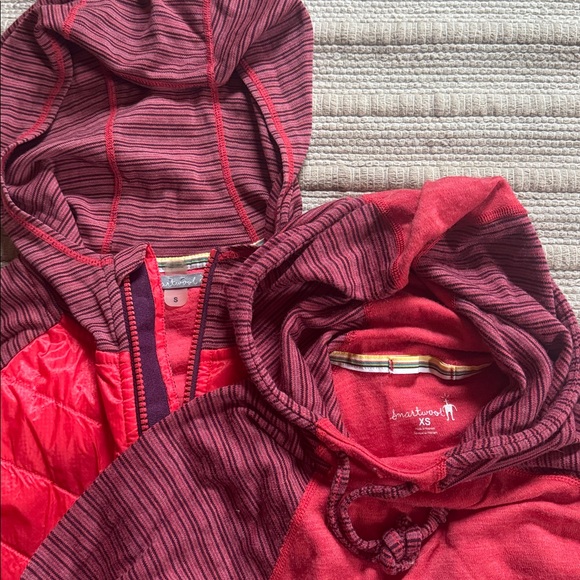 Smartwool SET 2 piece- smartloft double hoodie jacket & merino wool hoody s XS - Picture 2 of 15